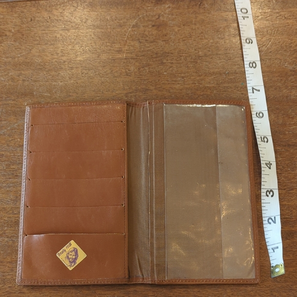 Leather Other - 1980's Bifold Breast Pocket Wallet